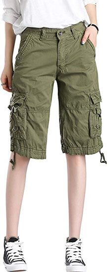 Chouyatou Women's Casual Multi-Pockets Sports