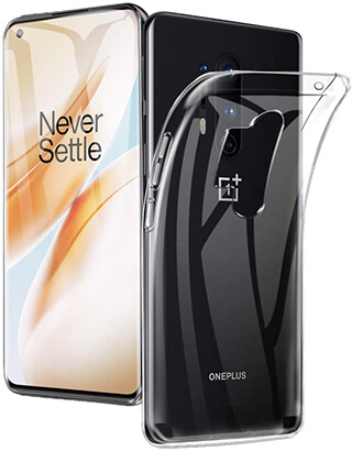 AVIDET for OnePlus 8 Pro Case, Extremely Thin Crystal Clear Soft TPU Rubber